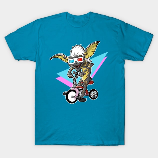 Gremlin Tricycle - RAD Edition T-Shirt by Kevinokev